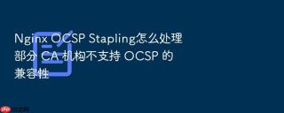 nginx ocsp stapling怎么处理部分 ca 机构不支持 ocsp 的兼容性