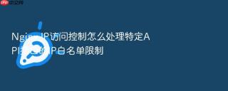 nginx ip访问控制怎么处理特定api接口的ip白名单限制