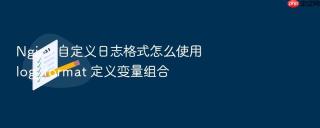 nginx 自定义日志格式怎么使用 log_format 定义变量组合