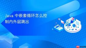 Java 中嵌套循环怎么控制内外层跳出