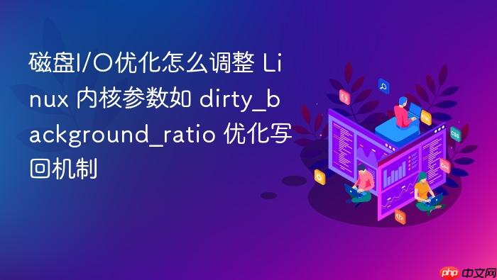 磁盘i/o优化怎么调整 linux 内核参数如 dirty_background_ratio 优化写回机制