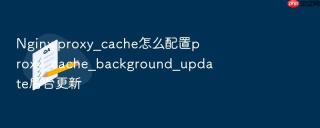 Nginx proxy_cache怎么配置proxy_cache_background_update后台更新