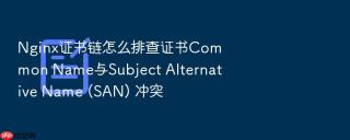 nginx证书链怎么排查证书common name与subject alternative name (san) 冲突