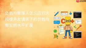 负载均衡接入怎么应对大规模并发请求下的负载均衡实例水平扩展