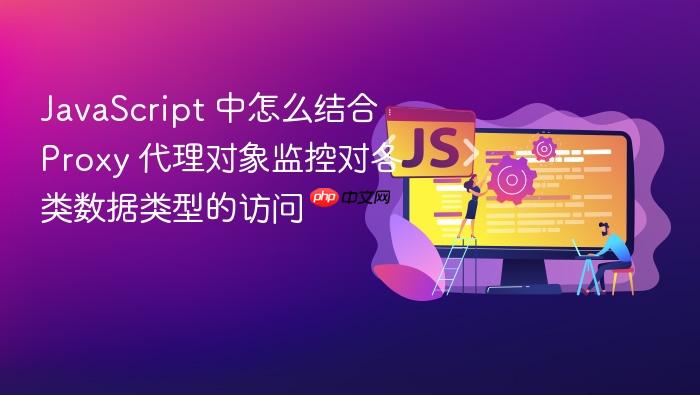 javascript 中怎么结合 proxy 代理对象监控对各类数据类型的访问