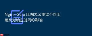 Nginx Gzip 压缩怎么测试不同压缩比对响应时间的影响