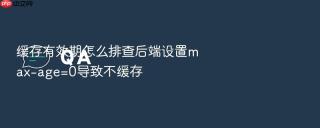 缓存有效期怎么排查后端设置max-age=0导致不缓存