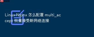 Linux Nginx 怎么配置 multi_accept 批量接受新网络连接