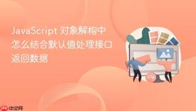 javascript 对象解构中怎么结合默认值处理接口返回数据