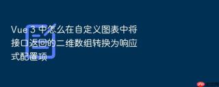 Vue 3 中怎么在自定义图表中将接口返回的二维数组转换为响应式配置项