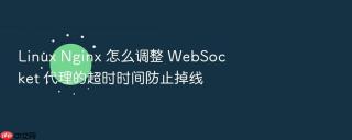Linux Nginx 怎么调整 WebSocket 代理的超时时间防止掉线
