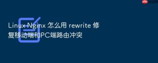linux nginx 怎么用 rewrite 修复移动端和pc端路由冲突