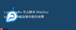 linux nginx 怎么解决 websocket 代理跨域连接失败的故障