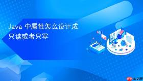 Java 中属性怎么设计成只读或者只写