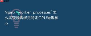 nginx `worker_processes`怎么实现按需绑定特定cpu物理核心