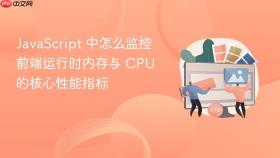 JavaScript 中怎么监控前端运行时内存与 CPU 的核心性能指标