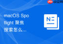 macOS Spotlight 聚焦搜索怎么通过输入大写字母快速触发词典翻译