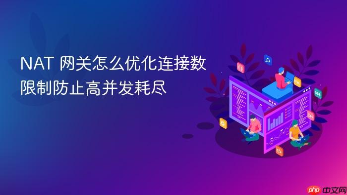 nat 网关怎么优化连接数限制防止高并发耗尽