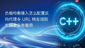 负载均衡接入怎么配置反向代理与 url 转发规则实现多业务复用