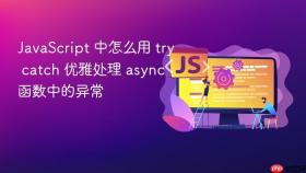 JavaScript 中怎么用 try catch 优雅处理 async 函数中的异常