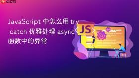 javascript 中怎么用 try catch 优雅处理 async 函数中的异常