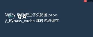 nginx 缓存绕过怎么配置 proxy_bypass_cache 跳过读取缓存