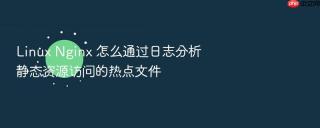 Linux Nginx 怎么通过日志分析静态资源访问的热点文件
