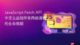 JavaScript Fetch API 中怎么监控所有网络请求的生命周期