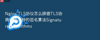 nginx tls协议怎么排查tls协商中不支持的签名算法signature algorithms