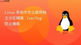 Linux 系统中怎么使用独立分区隔离 `/var/log` 防止瘫痪