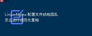 linux nginx 配置文件结构混乱怎么进行规范化重构