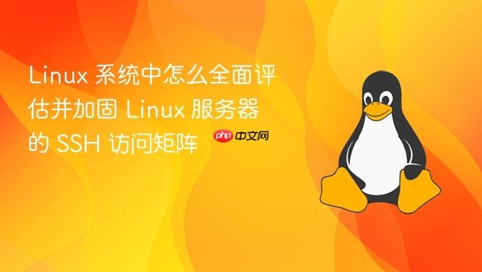 linux 系统中怎么全面评估并加固 linux 服务器的 ssh 访问矩阵