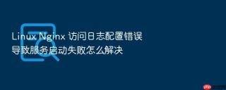 Linux Nginx 访问日志配置错误导致服务启动失败怎么解决