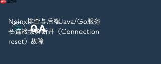 nginx排查与后端java/go服务长连接频繁断开(connection reset)故障