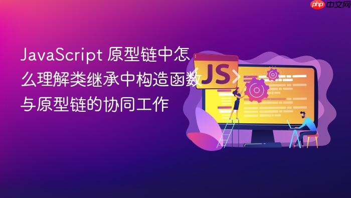 javascript 原型链中怎么理解类继承中构造函数与原型链的协同工作
