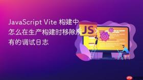 javascript vite 构建中怎么在生产构建时移除所有的调试日志