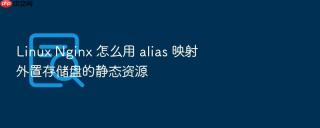 linux nginx 怎么用 alias 映射外置存储盘的静态资源