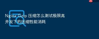 nginx gzip 压缩怎么测试极限高并发下的压缩性能消耗