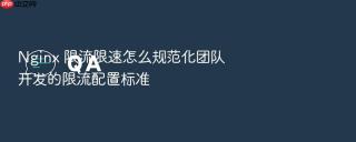 nginx 限流限速怎么规范化团队开发的限流配置标准