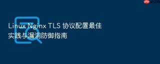 Linux Nginx TLS 协议配置最佳实践与漏洞防御指南