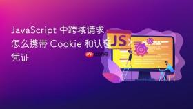 javascript 中跨域请求怎么携带 cookie 和认证凭证