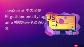 JavaScript 中怎么使用 getElementsByTagName 根据标签名查询元素