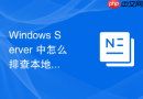 Windows Server 中怎么排查本地网络完全中断但物理网线正常的底层故障