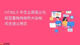 html5 中怎么用语义化标签重构传统的大杂烩式无语义网页