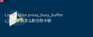 Linux Nginx proxy_busy_buffers_size 参数怎么配合防卡顿