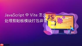 JavaScript 中 Vite 怎么处理剪贴板模块打包异常