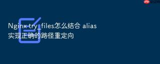 Nginx try_files怎么结合 alias 实现正确的路径重定向