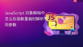 JavaScript 对象解构中怎么在函数重载时解析不同参数
