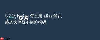 Linux Nginx 怎么用 alias 解决静态文件找不到的报错