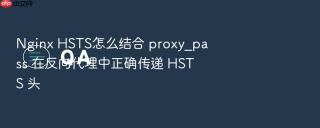 nginx hsts怎么结合 proxy_pass 在反向代理中正确传递 hsts 头